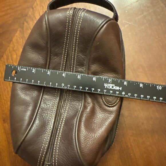 FOSSIL  Brown Men’s Travel Toiletry Bag - Picture 8 of 14